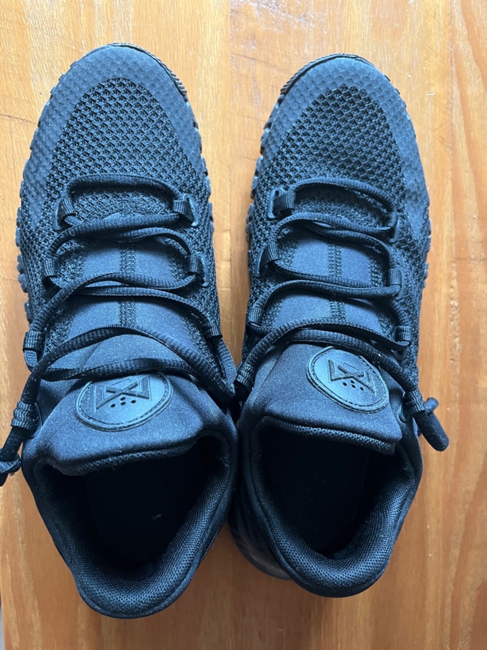 Nike Black Knit Men's Athletic Sneakers